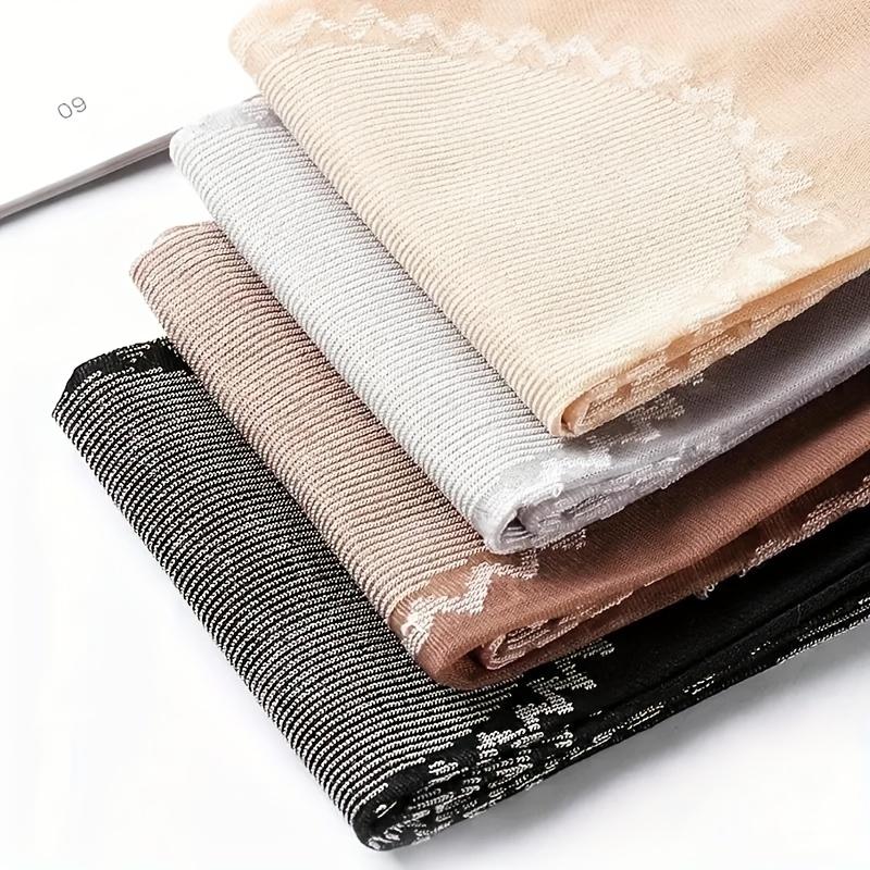 5/10/20 Pairs Women'S Sheer Mesh Ankle Socks - Ultra-Thin, Non-Slip, Stretchy Polyester Blend with Silky Velvet Finish in Black, White, Gray & Beige