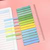 320 Sheets Transparent Sticky Note Self-Adhesive BookMarker Annotation Reading Book Clear Tab Kawaii Cute Stationery