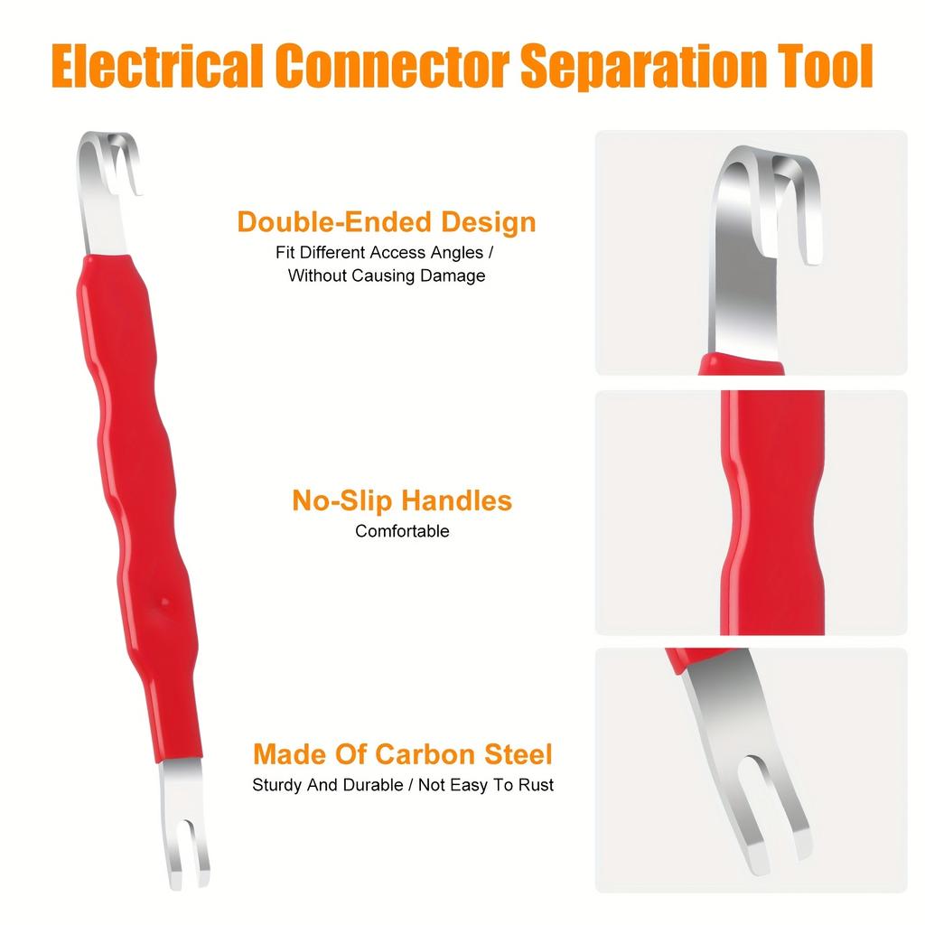 Electrical Disconnect Pliers& Connector Separator, Automotive Terminal Plug Removal Tool Kit, Disconnect Tool, Electrical Pliers Wire Quick Disconnect