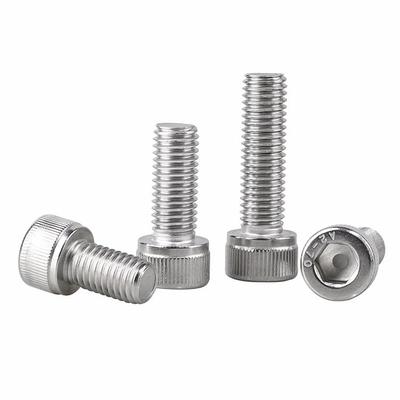 M4x16 Socket Head Cap Screws Metric, Allen Socket Drive, Stainless Steel 304, Full Thread, Bright Finish, Machine Thread (50 Pcs)