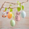 Easter Chick Rabbit Felts Colorful Handmade Doll for Spring Easter Party Decorations Mini Easter Ornaments for Tree