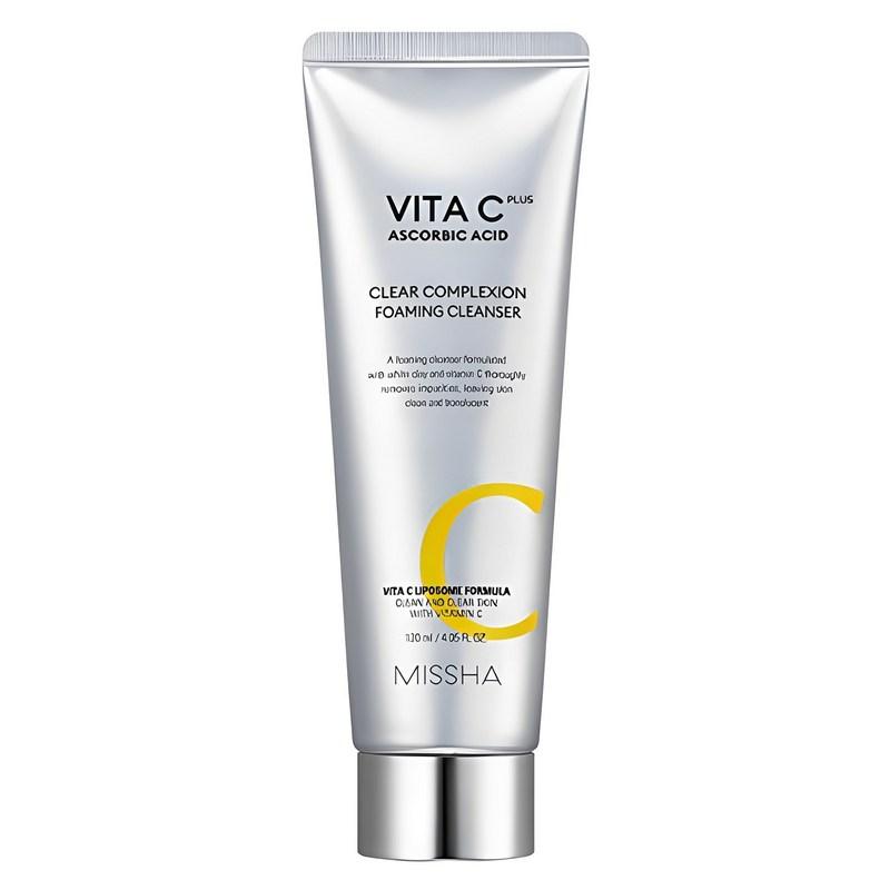 Missha Vita C Plus Eraser Cleansing Foam, 120ml, 1 pcs