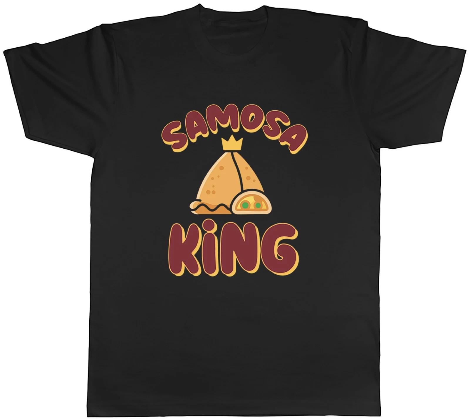 Samosa King Deep Fried Delicious Snack Mens T-Shirt Tee Gift Top XXXL