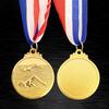 5cm Swimming Medal Competition Awards with Neck Ribbon Metal Winner Medals Gold/Silver/Bronze Medal for Sports Competition
