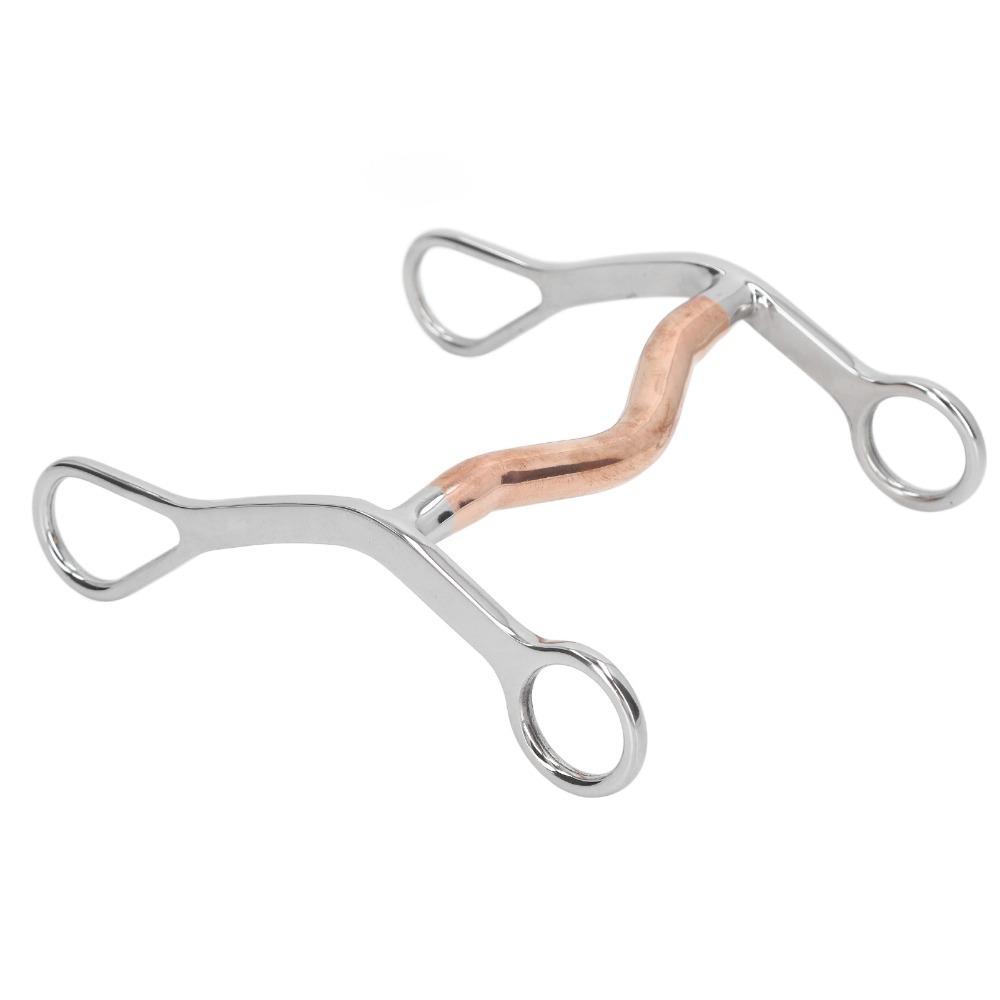 Stainless Steel Horse Breaking Bit Rust Proof Horse Snaffle Bit Full Cheek Snaffle Bit Riding
