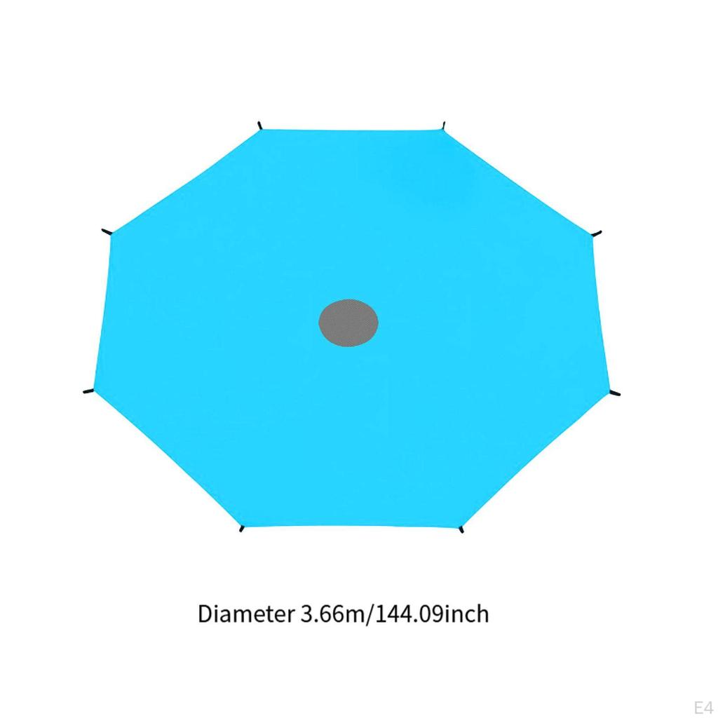 Abdeckung für Außentrampolin, zum Schutz vor Sonne und Regen