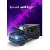 1/32 Benzs G63 SUV Alloy Car Model Diecast Metal Toy Off-road Vehicles Car Model Simulation Sound and Light Collection Kids Gift