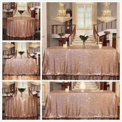Față de masă cu paiete Față de masă cu paiete strălucitoare Lenjerii de pat suprapuse Alergatori pentru nuntă, petrecere de aniversare, baby Shower, banchet, cu sclipici, față de masă dreptunghiulară