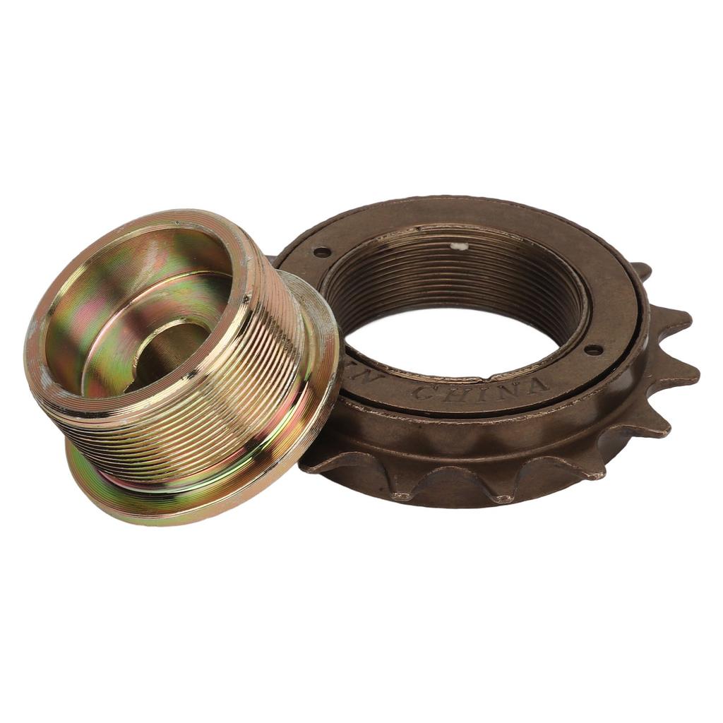 16 T Single Speed Bike Bicycle Freewheel 16 Teeth Single Speed Freewheel Flywheel Sprocket Bike