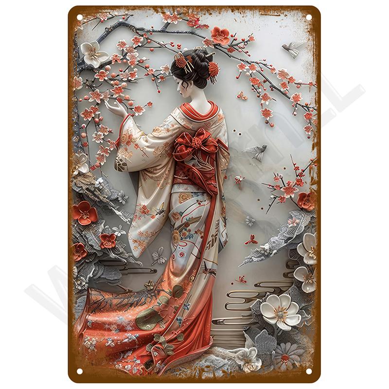 Retro Wall Art Mural Outdoor House Bathroom Home Room Decorations Decor Vintage Metal Signs Plates Tin Sign Posters Man Cave Bar