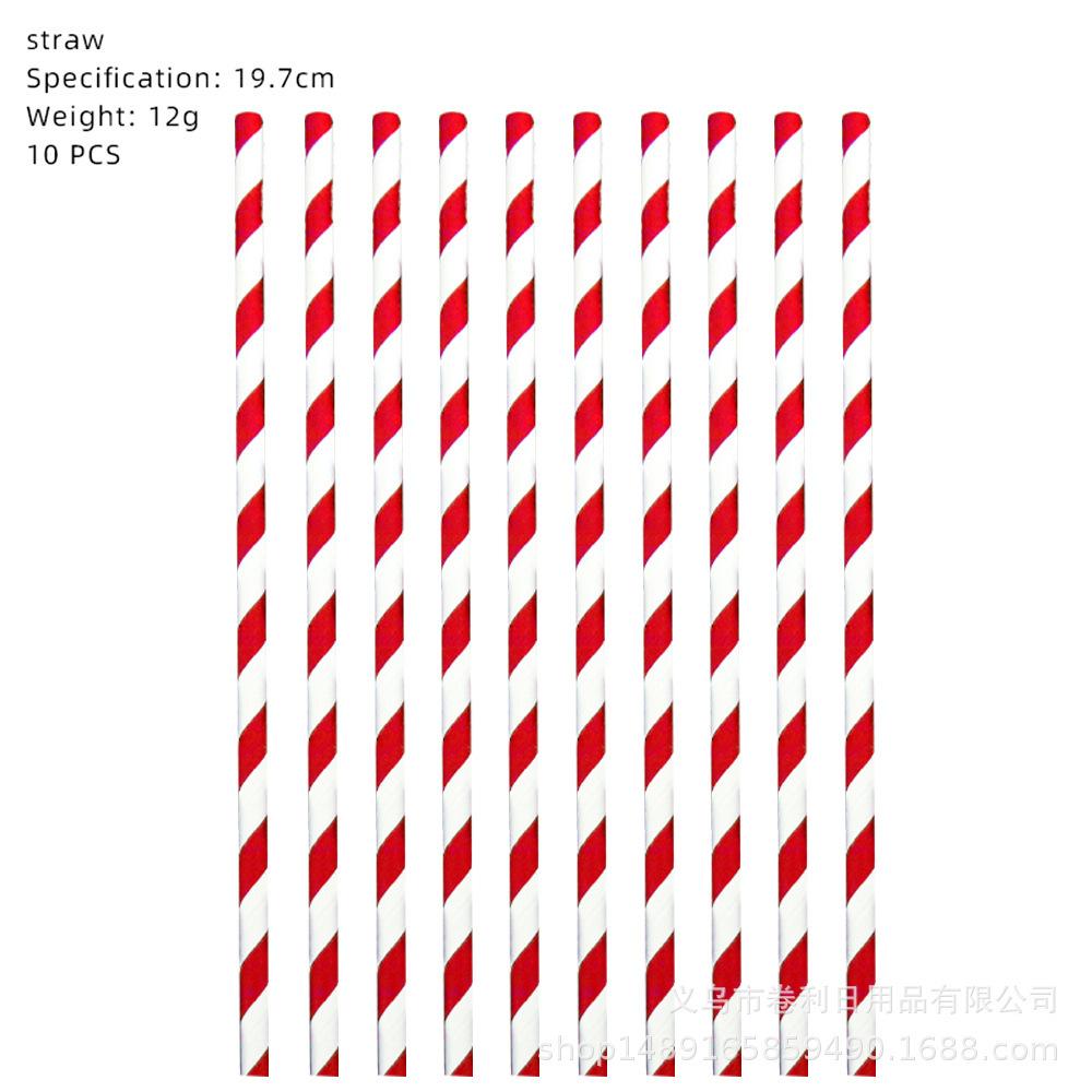 Christmas Grinch Party Decorative Tableware Flag Tablecloth Set Supplies Arrangement Paper Plate Tableware Disposable