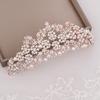 Bridal Accessories European and American Pearl Crown Headbands Wedding Tiara for Brides  Performance Headwear