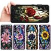 Colorful Window Flowers Case for Xiaomi Redmi Note 10 9 10S 9S 11s 12s 7 8 13 Pro Plus 12 Pro 14 11 Funda Phone Cover