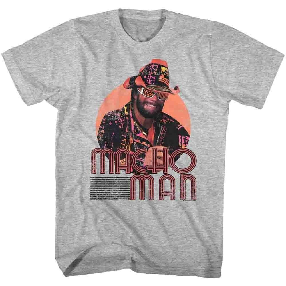 Macho Man Mackin And Smackin Wrestling Shirt Unisex T-Shirt M