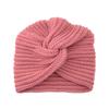 1Pc Women Headwear Cancer Chemo Beanie Hat Hair Loss Turban Solid Color Knitted Cap Head Wrap Polyester