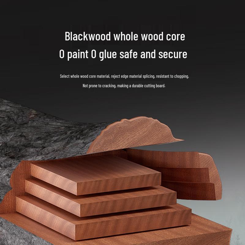 KOBACH Wenge Wood Solid Cutting Board Set