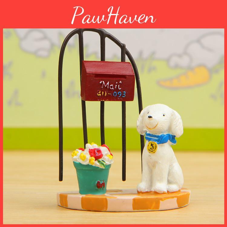 Small Fresh 3d Resin Cartoon Dog Flower Pot With Creative Design For Wedding And Festival Gift