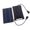 2W Solar Charger Portable W/Usb-C Fast Charging For Phone Power Banks Camping Hiking Emergency Power Supply