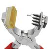 Creative Handheld Silent Leather Punch Pliers 4mm Diamond Stitch Chisel Craft Sewing Punch Tool For Leather Goods Making