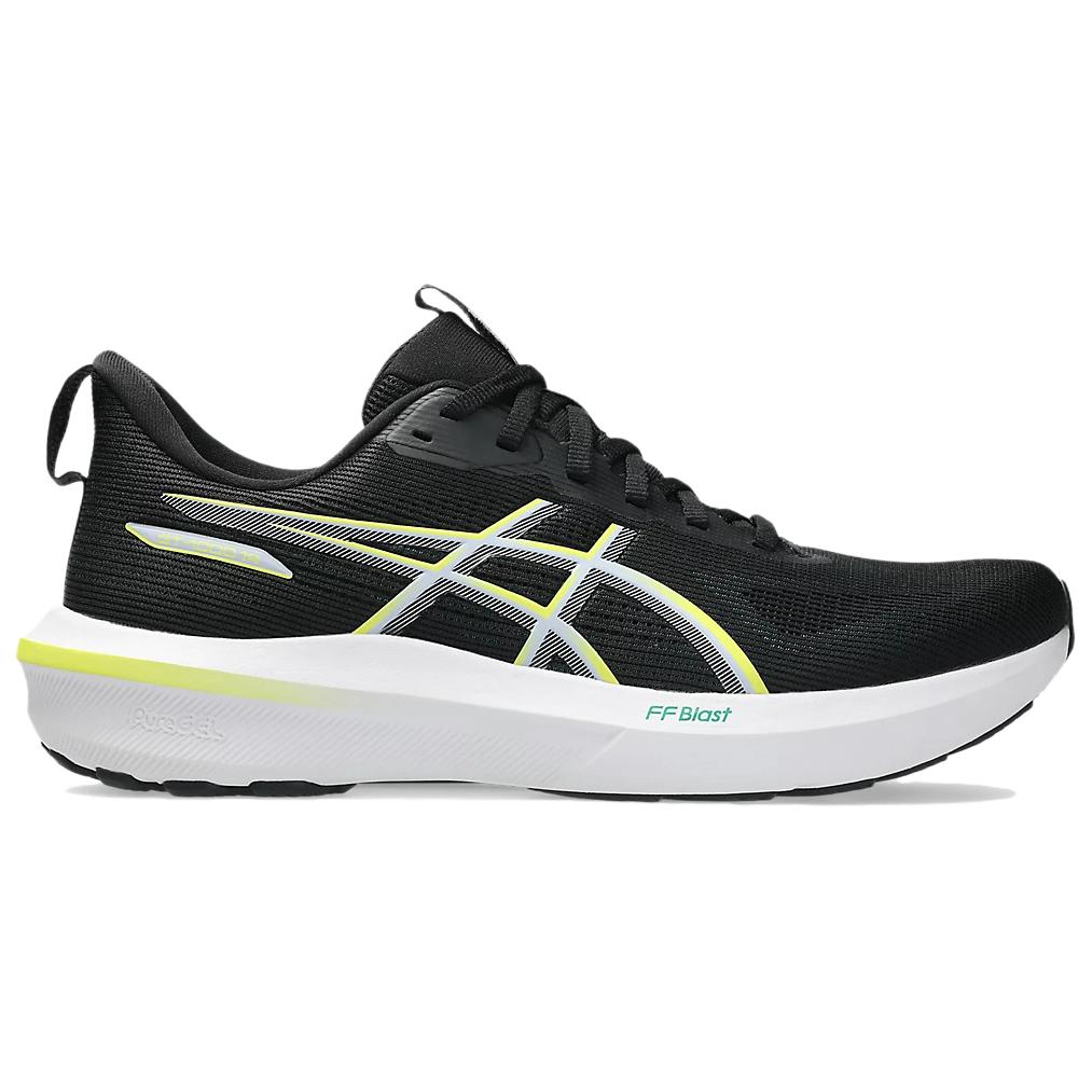 ASICS GT 1000 14 Abrasion Resistant Breathable Low top Casual Running Shoes Men's Black Sneakers 1011C077-001