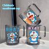 Doraemon 2D Animation Peripheral Creative Cartoon Print Children's Home Bathroom Plastic High-value Multi-function Toilet Cup