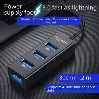 Hub Splitter USB 3.0: Adattatore a 4 Porte per Notebook e Desktop