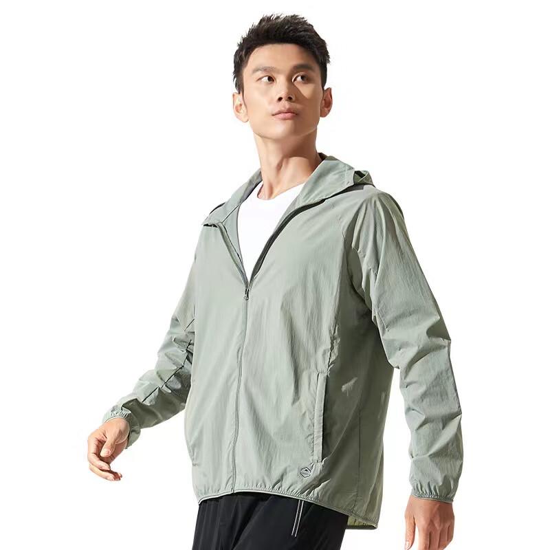 

QiSuo Men s Lightweight Hooded Jacket M