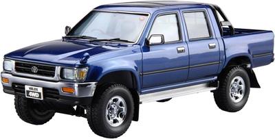 AOSHIMA The Model Car Toyota LN107 Hilux Pickup Double Cab 4WD 1994 Plastic Model 1/24 No.20