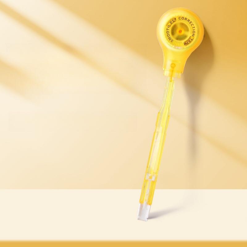 

Портативная корректирующая лента большой емкости в форме ручки Студенты исправляют ошибки Бесшумная нажатие Правильная корректирующая лента Студенты редактируют канцелярские товары