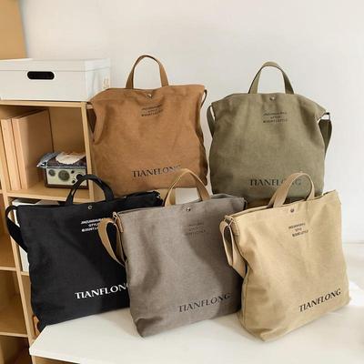 Verdikte Unisex Crossbody Tas met Grote Capaciteit – Koreaanse Mode Schoudertas Handtas Rugzak Tote