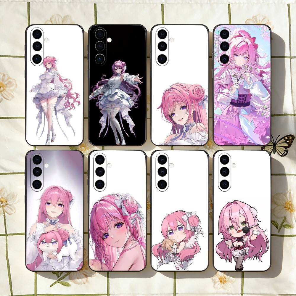 Goddess of Victory Dorothy Doro Phone Case Black Silicone Soft For Samsung Galaxy A73,A72,A71,A70,A53,A52,A51