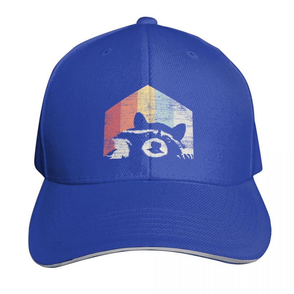 Racoon Baseball Cap Sunhat Custom Cap Derby Hat Bobble Hat For Unisex Womens
