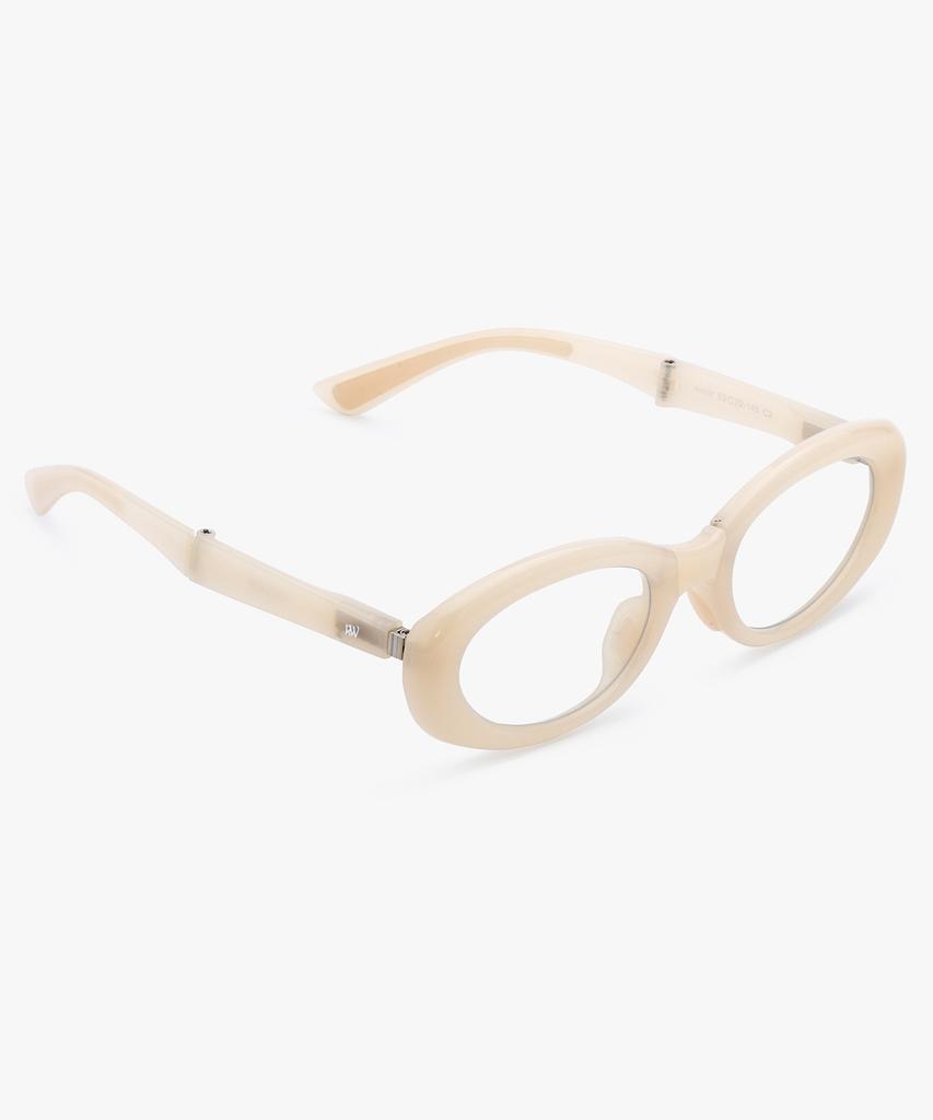 Likkeullou Rc Nirnir Folder Blue Light Glasses Ivory