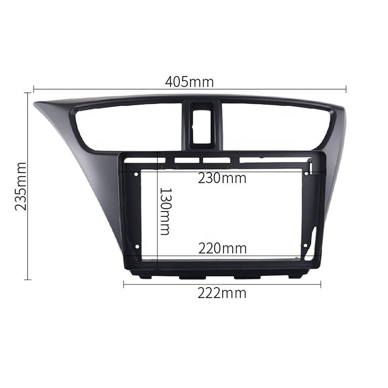 Rama Fascii Radio Auto Pentru Honda Civic 9 FK 2011-2017 European 9 inch Panou Stereo Cablaj Adaptor Cablu Alimentare Decodor Canbus