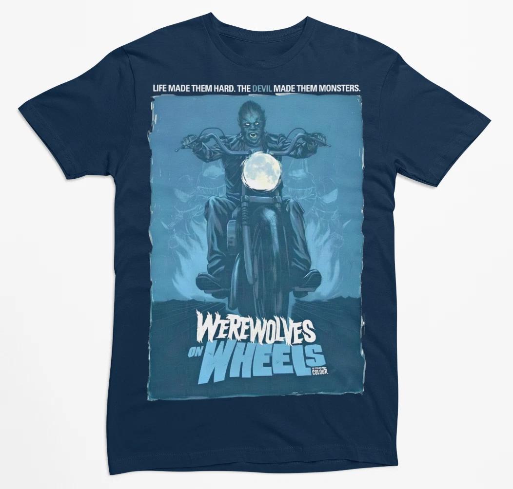 Werewolves on Wheels Movie Poster T-Shirt 4XL