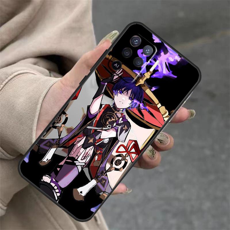 

Genshin Impact Scaramouche For OPPO A52 A72 A5 A9 A53 2020 A96 A76 A16 A54 A74 A94 A58 A78 A98 A15 A17 A57 A77 A79 Case OPPO A79 5G