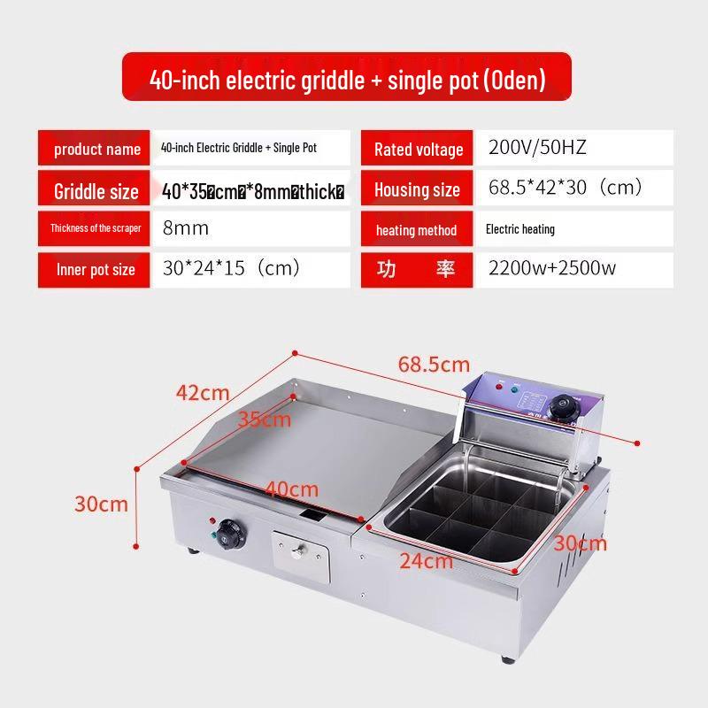Multi-Functional Teppanyaki Grill & Pancake Fryer