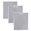 3PCS Grease Filters For RANGEMASTER Cooker Hood Metal 300 X 250mm Silver Filter Household Range Hood Ventilation Accessories