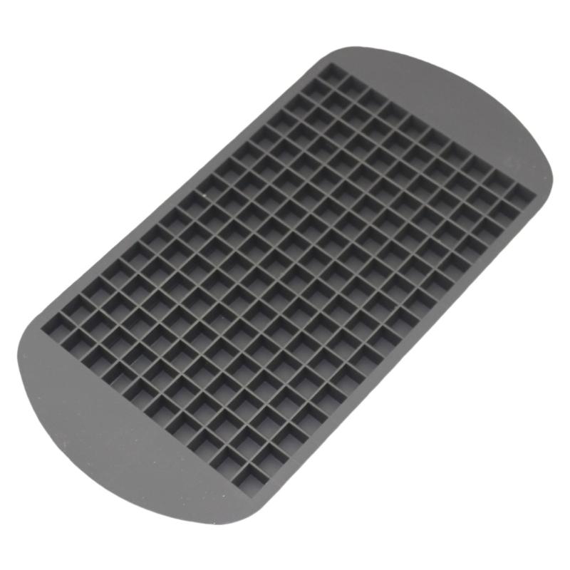 Flexible Silicone Ice Cubes Tray 160 Grid Molds Multipurpose Kitchen Tool for Drink Dessert and Creative Food Preparation
