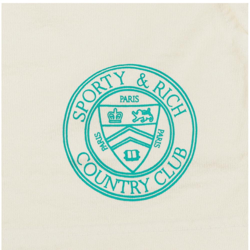 Sporty   Rich Sh020S416cc Connecticut CreSt  Connecticut CreSt  DiSco ShortS Women S ShortS