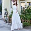 Travel Photo Desert Long Dress Women's Summer Swing Elegant Belt Slimming Seaside Holiday Beach Dresses