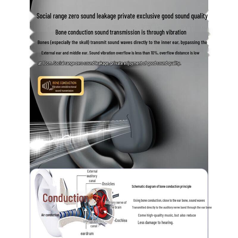 NewMan BC-F5Pro Bone Conduction Swimming Headphones with 32GB Storage