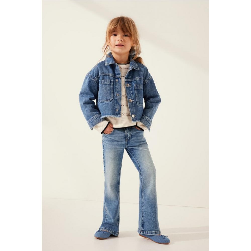 

Джинсы-клеш HM Superstretch синие