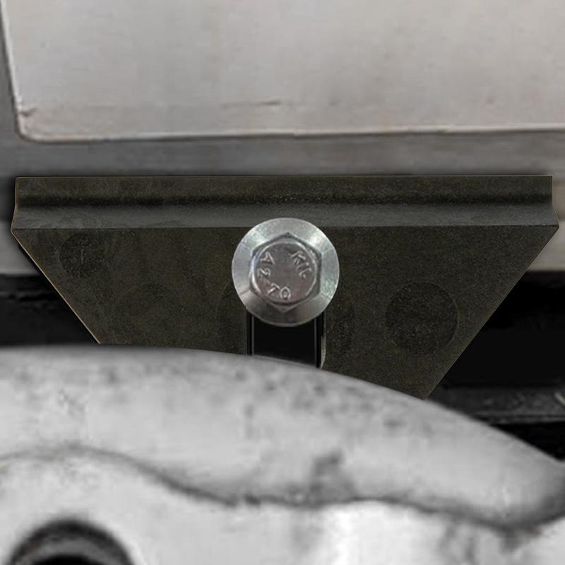 Battery Hold Down Clamp Base Clamp Battery Hold Down With Stainless Steel Bolt Kit Screw-On Battery Clamp Shock-Absorbing Base