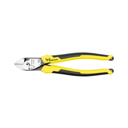 TSUNODA Power Hard Wire Nippers, Eccentric, for Electrical Work, 200mm, PKN-200TG