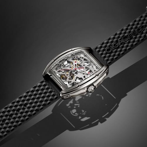 CIGA Design Series Z EDGE Titanium Automatic Watch, Men's, Black, Z031-TITI-W15BK, Authentic