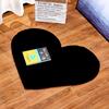 European Style Faux Rabbit Fur Carpet - Modern, Simple Short Pile Velvet Floor Mat for Home Entrance.