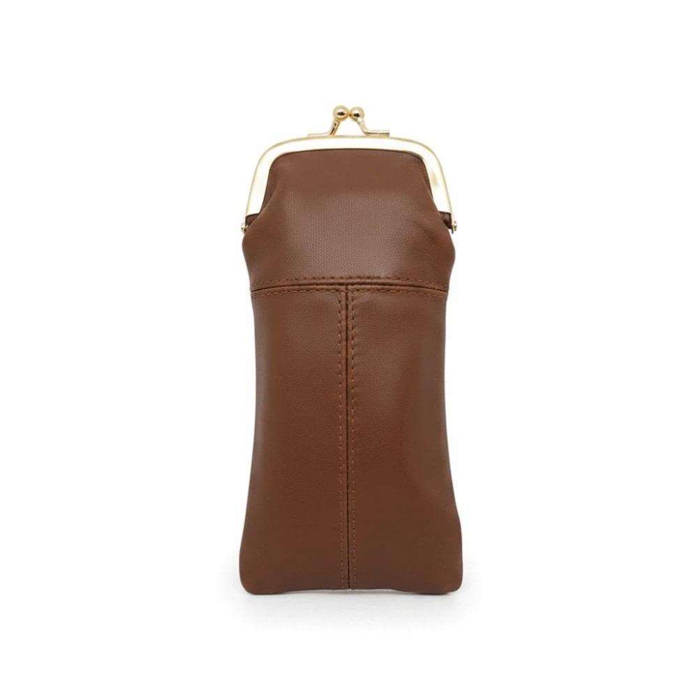 Secure Closure Retro Clasp Eyeglasses Bag Vintage Sunglasses Pouch  Lipstick Cosmetics Storage