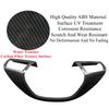 Car Steering Wheel Decoration Cover Stickers Trim for Maserati Levante 2016-2026 Ghibli 2014-2026 Auto Interior Accessories ABS