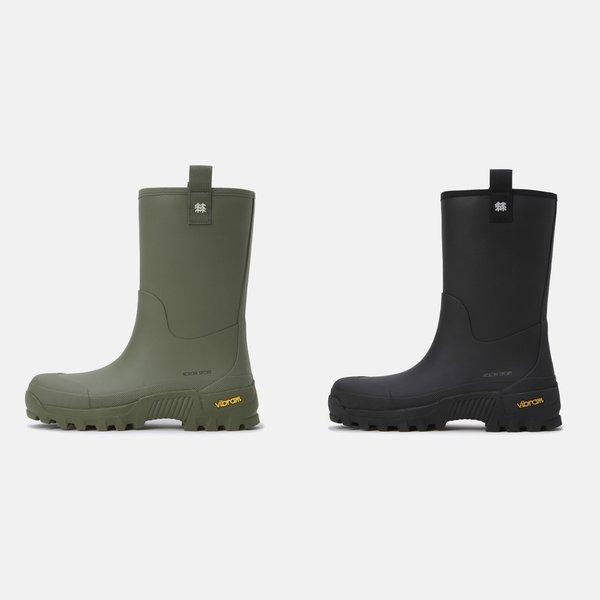 

Kolon Sports Mid Length Rain Boots Unisex Aqua Step Choose 1 blacks/230